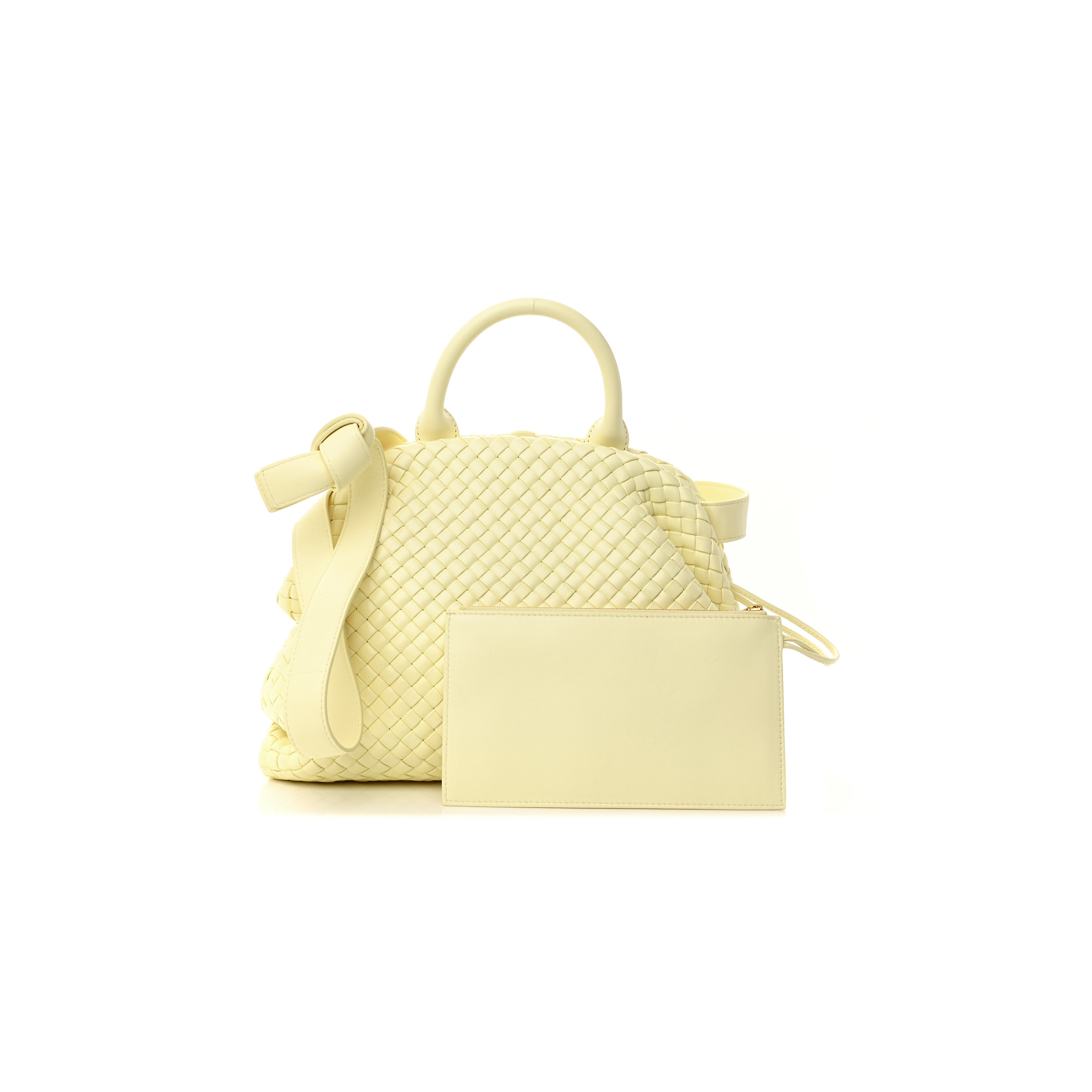 bo*te*ga Ve*ne*ta nappa intrecciato small padded the handle tote zest washed (36*28*13cm)